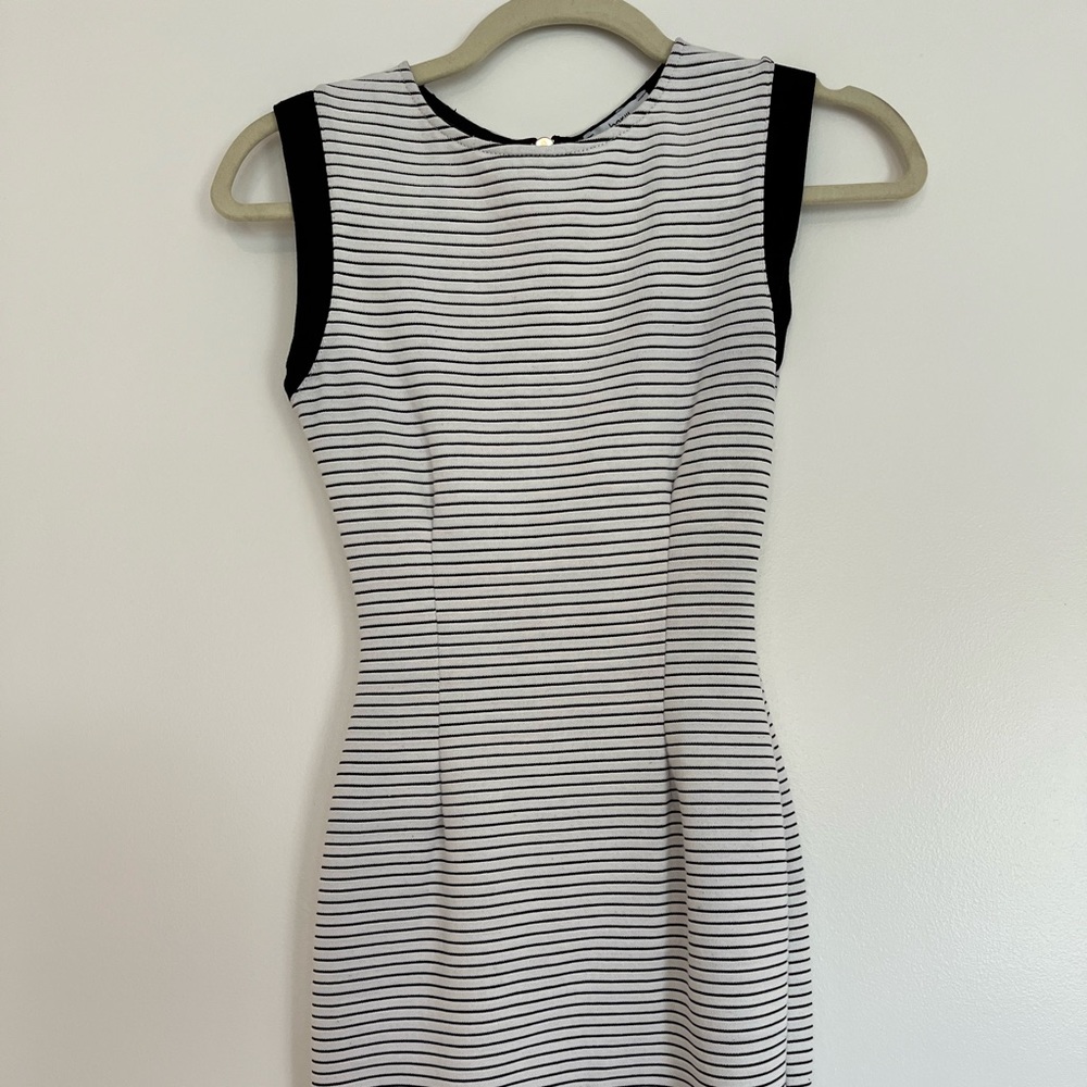 Black and White Stripes Size XS Bar III Dress